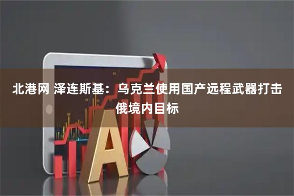 北港网 泽连斯基：乌克兰使用国产远程武器打击俄境内目标