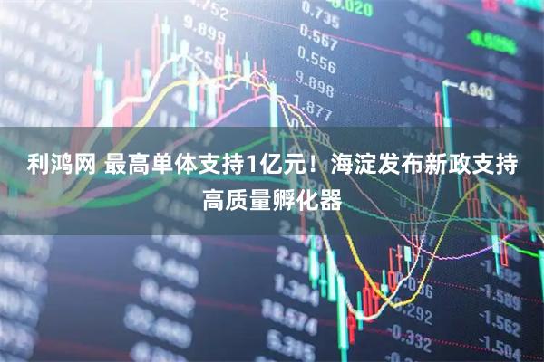 利鸿网 最高单体支持1亿元！海淀发布新政支持高质量孵化器
