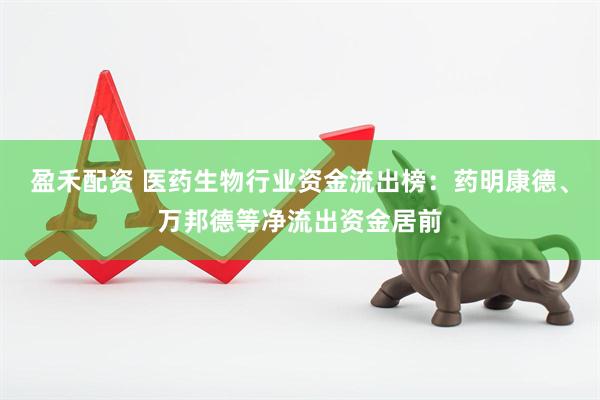 盈禾配资 医药生物行业资金流出榜：药明康德、万邦德等净流出资金居前